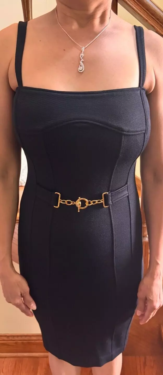 Gucci RUNWAY 2011 belle robe de soirée noire taille S pure élégance