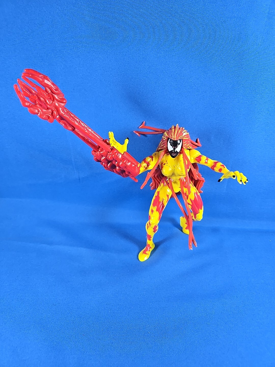 1996 Spider-Man Venom Planet of the Symbiote Scream Action Figure Toy Biz Marvel