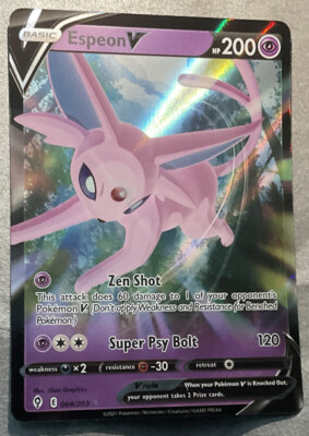 Espeon V 064/203 Evolving Skies NM Pack Fresh 64/203 Pokemon 