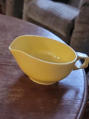 Vintage Harmony House Melmac Creamer #208 Catalina Yellow 1950s
