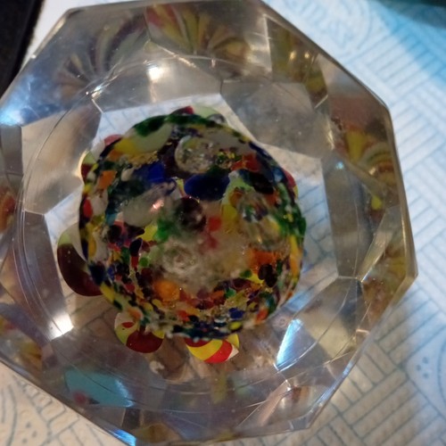 CZECH BOHEMIAN PRISM CUT PAPERWEIGHT - Picture 6 of 13
