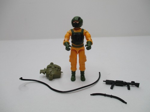 VINTAGE HASBRO 1985 G.I JOE COBRA LOOSE ACTON FIGURE 3 3/4" AIRTIGHT COMPLETE