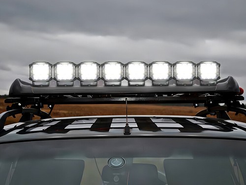 2 PIEZAS 5" 300W LED Luz de Trabajo 270° Punto de Inundación Vainas de Niebla Tirador Lateral Blanco DRL - Imagen 11 de 19