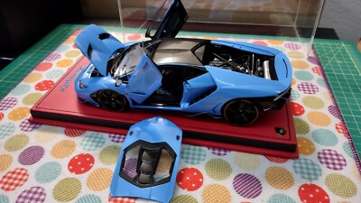 AutoArt Lamborghini Centenario Blue 1/18 Scale With Openings