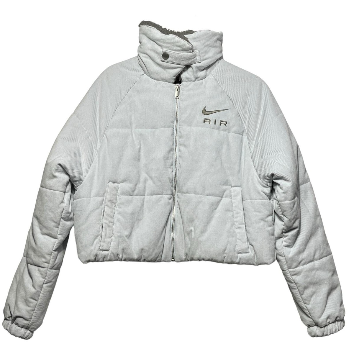 ★人気★ Nike 送関込 CORDUROY WINTER JACKET Nike Corduroy Winter Puffer Jacket Nike Air Thermo-Fit