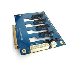 Thecus N5200 x5 SATA HDD Backplane Board N5200_BP Disk Drive Power