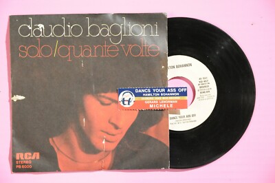 '' Michele / Dance Your Ass Off 7'''' 45 Promo Juke Box Strip ''