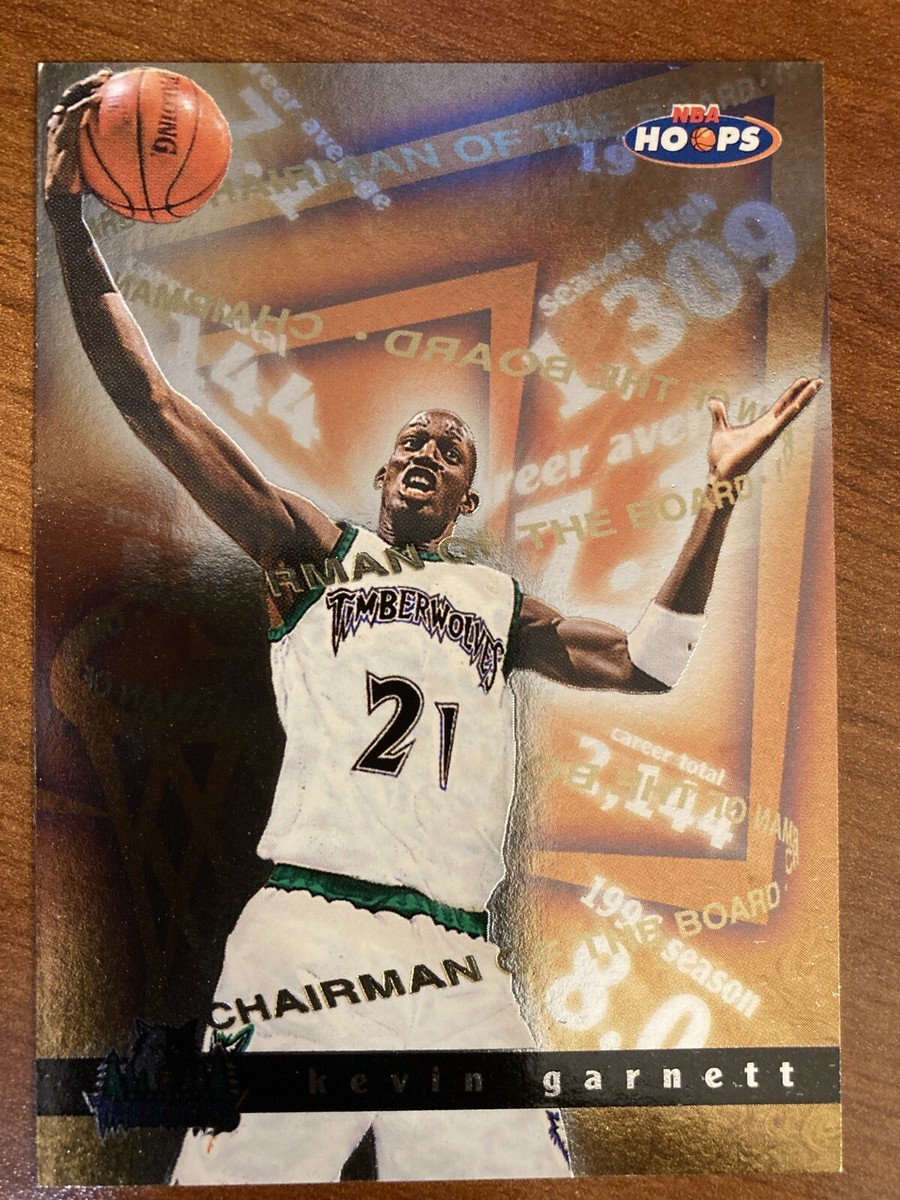Kevin Garnett 1997 - 1998 Skybox Hoops Chairman of The Boards #10