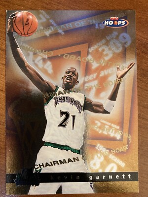 Kevin Garnett 1997 - 1998 Skybox Hoops Chairman of The Boards #10