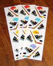 Mrs. Grossman Lot of Three Retired Strips ~ Hockey Equipment