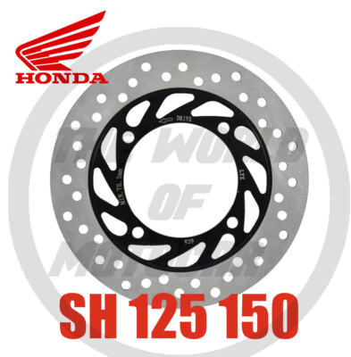 Disque De Frein Avant RMS Pour Honda SH 125-150 (2000-2006) - Ø 220 Mm, Épaisseur 4 Mm