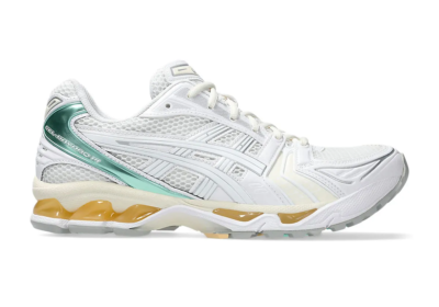 ASICS Gel-Kayano 14 White Mint Gold 1203A537-107 Mens New | eBay