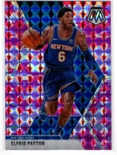 ELFRID PAYTON  KNICKS  2019-20 PANINI MOSIAC - CAMO PINK PRIZM #101