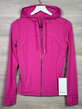Lululemon Hooded Define Jacket Nulu Size 6 Sonic Pink SNCP 02132