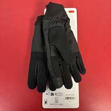 Spyder Unisex Core Conduct Gloves, Black, Size M New W/ Tags