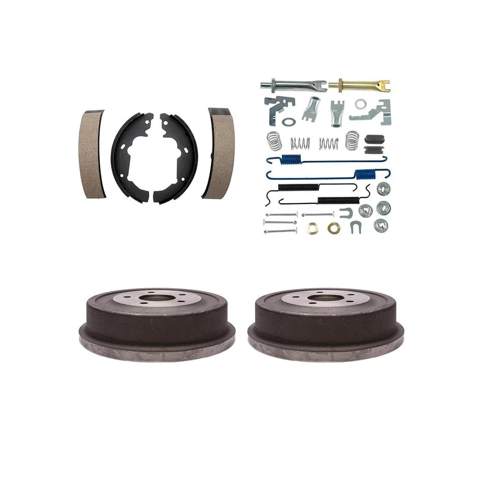Kit de herrajes de zapatas de freno de tambor de freno trasero para Chevrolet Equinox 2005-2006 Foto 2 de 2