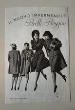 ADVERTISING MOUTHPIECE ADVERTISING SHEET PIRELLI CAMPARI 24 x1 6 CM