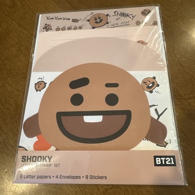 BTS BT21 Shooky Suga Letter Set - New