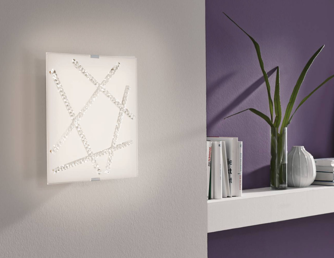 Plafoniera LED Eglo in vetro 36,5 cm