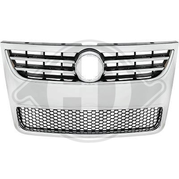 KüHlergrill KüHlergitter Chrom FüR VW Touareg 7LA 7L6 7L7-image