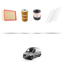 Hoffcar Wartungskit - 4 Filter FüR Nissan NV400 (X62, X62B) 2.3 Dci 100KW Ab