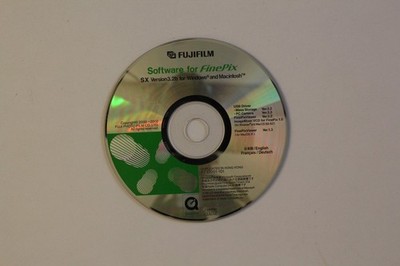Fujifilm Finepix SX Version 3.2b for Windows Software CD DE EN FR (14051223)