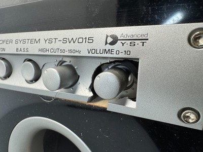 Yamaha YST-SW015 Powered Subwoofer Home Theater Sub Audio Bass