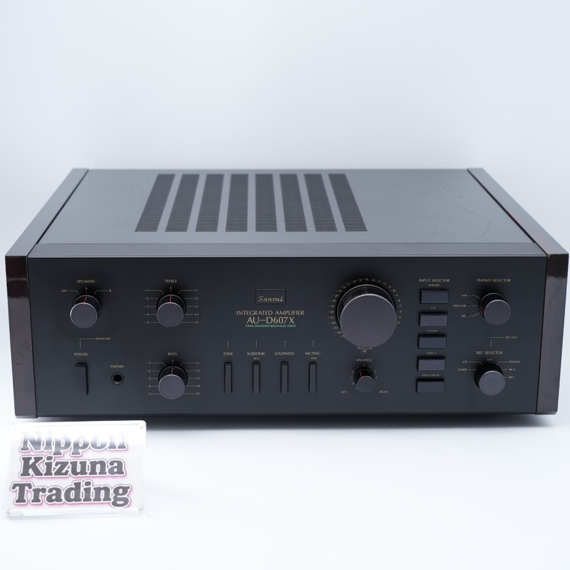 Sansui AU-D607X Integrated Amplifier Vintage Hi-Fi Stereo Phono 90W Japan