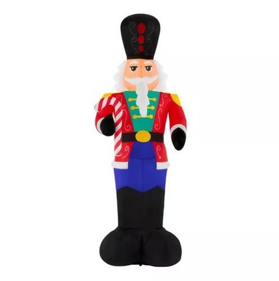 12'  GIANT-SIZED LED NUTCRACKER AIRBLOWN CHRISTMAS INFLATABLE NIB