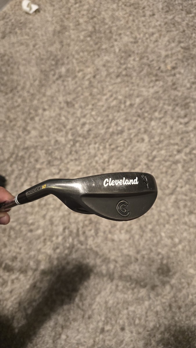 【morikizoku】クリーブランド SEC BGS10 CLEVELAND NIBLICK 10 ZIP 42° WEDGE CHIPPER LH | STEEL | 35