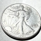 1943 Liberty Walking Half Dollar 50C Silver Business Strike Circulated