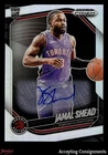 2024-25 Panini Prizm Black Autographs Silver #210 Jamal Shead RC Rookie AUTO
