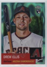 2022 Topps Chrome Platinum Anniversary Aqua Lava Refractor 9/299 Drew Ellis 4c5