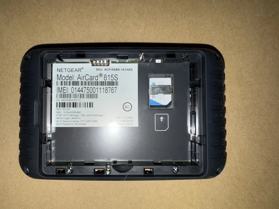 AT&T Unite Explore Aircard 815S Mobile Hotspot - Image 2 of 2