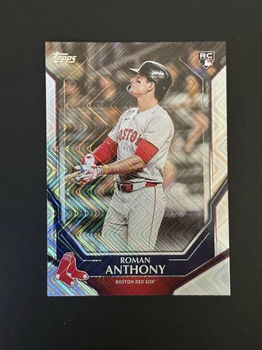 2026 Topps Collector Kit Roman Anthony Wave Parallel Rookie RC #MLB-2 Red Sox