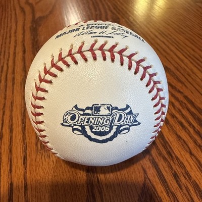 2006 Opening Day Rawlings Official Baseball Commemorative Ball MLB Selig Writing