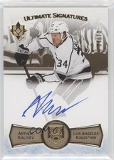 2022 Upper Deck Ultimate Collection Signatures Gold 4/10 Arthur Kaliyev Auto 0c3