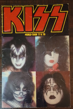 KISS Aucoin World Tour Book Concert Program 77-78 Love Gun Alive II Ace Frehley