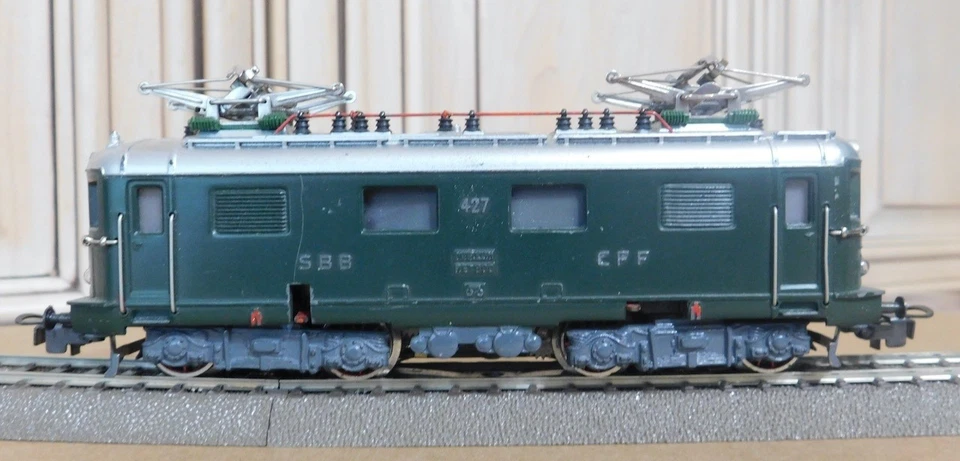 Marklin HO 427 SBB CFF AE 4/4 RET 800 Used but Runs Needs Work READ - Image 4 of 4