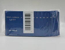 LIGHT BLUE Eau Intense for Women Dolce & Gabbana 12 SPLASH Vials 0.05 oz 1.5ml