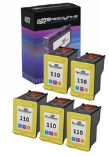 Reman Ink Cartridge Replacement for HP 110 CB304AN Tri Color, 5-Pack 