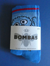 BRAND NEW, UNUSED BOMBAS SESAME STREET GROVER YOUTH LARGE CREW COTTON SOCKS