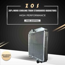 Radiator For Ford Pickup F100 F250 F350 Chevy 53-56 V8 4.4l 4row At 8356 Radiator For Ford Pickup F100 F250 F350 Chevy 53-56 V8 4.4l 4row At 8356