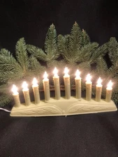Vintage Christmas~ NOMA~ Mini Candolier~ Lighted~ 10 Lights~ Christmas Decor