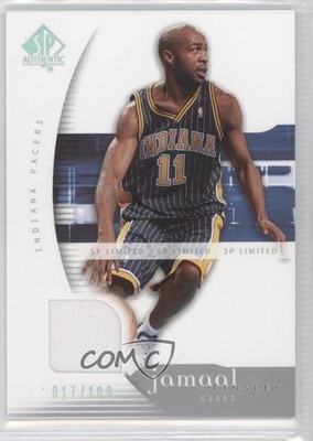 2005-06 SP Authentic SP Limited Warm-Up 17/100 Jamaal Tinsley #31 0f8
