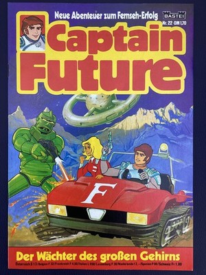 Bastei Comic Captain Future #22 -  Der Wächter des großen Gehirns  - Z1-2