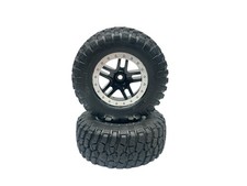Traxxas Slash 4X4 BfGoodrich Mud-Terrain T/A Tires W 12MM Hex Wheels 2  16941