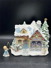 Precious Moments Hawthorne Village Tiny Treasures Toy Shop #79383 COA