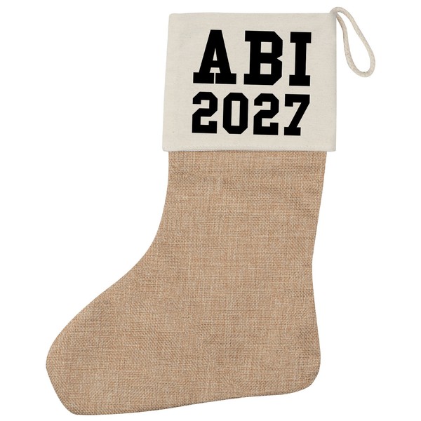 Weihnachtsstrumpf Abi 2027 Abitur Geschenkidee Abi 2027 Geschenk PräSent Mitbrin-image