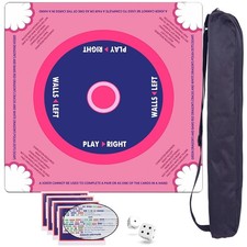 Mahjong Mat for Table with Rules  32"x32"   No Creases Ameri